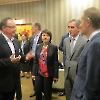 Premierzy Polski i Mołdawii zwiedzili wystawę poświęconą polskiej pomocy rozwojowej w Mołdawii